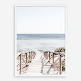 Shop Beach Path II Photo Art Print a coastal themed photography wall art print from The Print Emporium wall artwork collection - Buy Australian made fine art poster and framed prints for the home and your interior decor, TPE-1244-AP