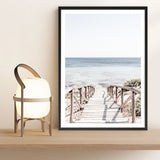 Shop Beach Path II Photo Art Print a coastal themed photography wall art print from The Print Emporium wall artwork collection - Buy Australian made fine art poster and framed prints for the home and your interior decor, TPE-1244-AP