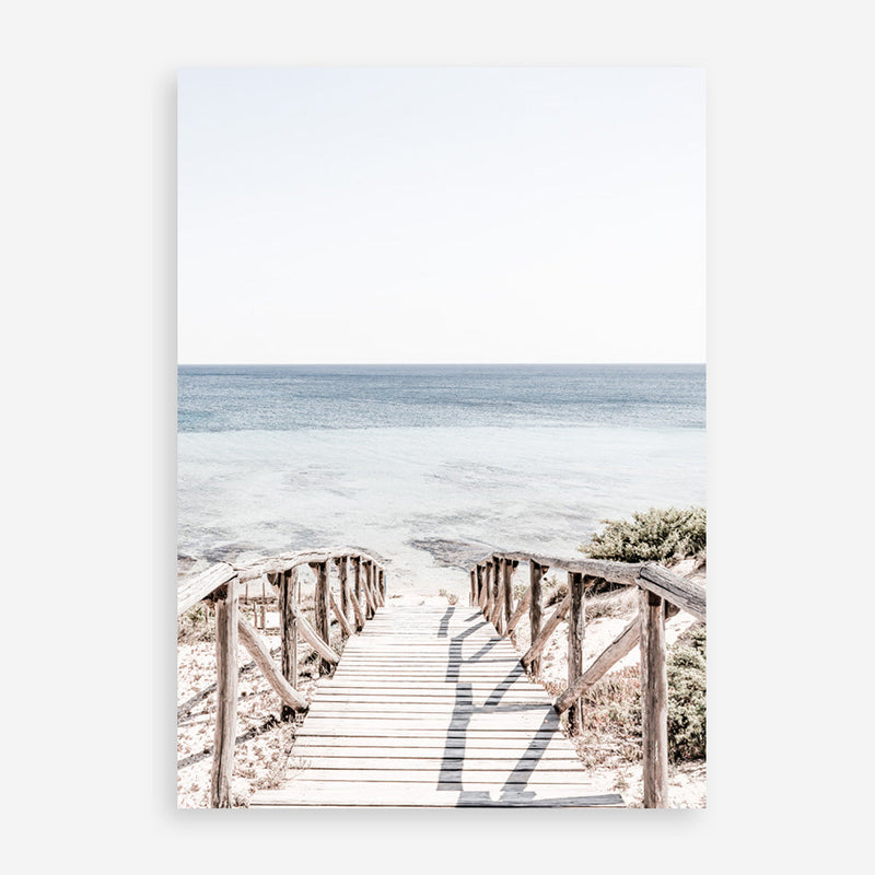Shop Beach Path II Photo Art Print a coastal themed photography wall art print from The Print Emporium wall artwork collection - Buy Australian made fine art poster and framed prints for the home and your interior decor, TPE-1244-AP