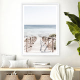 Shop Beach Path II Photo Art Print a coastal themed photography wall art print from The Print Emporium wall artwork collection - Buy Australian made fine art poster and framed prints for the home and your interior decor, TPE-1244-AP