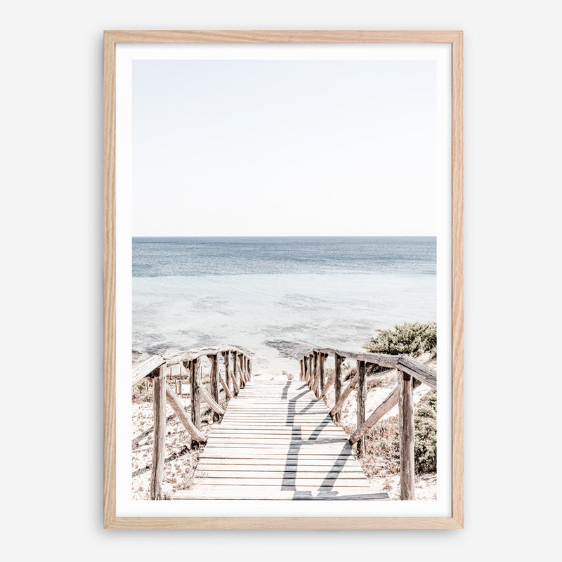 Shop Beach Path II Photo Art Print a coastal themed photography wall art print from The Print Emporium wall artwork collection - Buy Australian made fine art poster and framed prints for the home and your interior decor, TPE-1244-AP