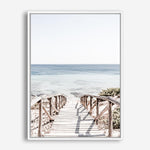 Shop Beach Path II Photo Canvas Print a coastal themed photography framed stretched canvas print from The Print Emporium wall artwork collection - Buy Australian made prints for the home and your interior decor space, TPE-1244-CA-35X46-NF