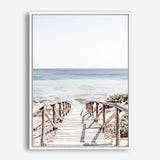 Shop Beach Path II Photo Canvas Print a coastal themed photography framed stretched canvas print from The Print Emporium wall artwork collection - Buy Australian made prints for the home and your interior decor space, TPE-1244-CA-35X46-NF