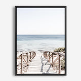 Shop Beach Path II Photo Canvas Print a coastal themed photography framed stretched canvas print from The Print Emporium wall artwork collection - Buy Australian made prints for the home and your interior decor space, TPE-1244-CA-35X46-NF