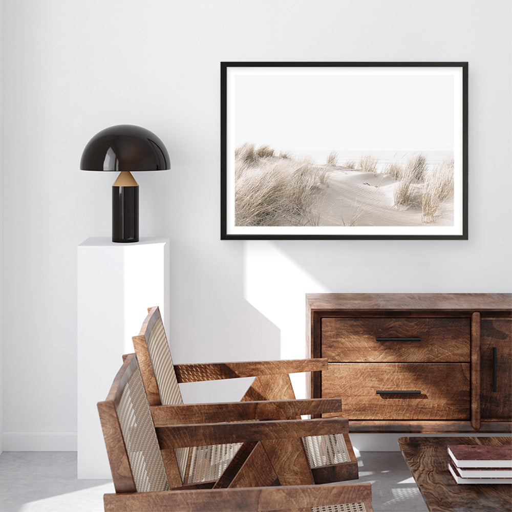 Shop Beach Sand Dunes II Photo Art Print a coastal themed photography wall art print from The Print Emporium wall artwork collection - Buy Australian made fine art poster and framed prints for the home and your interior decor, TPE-1056-AP