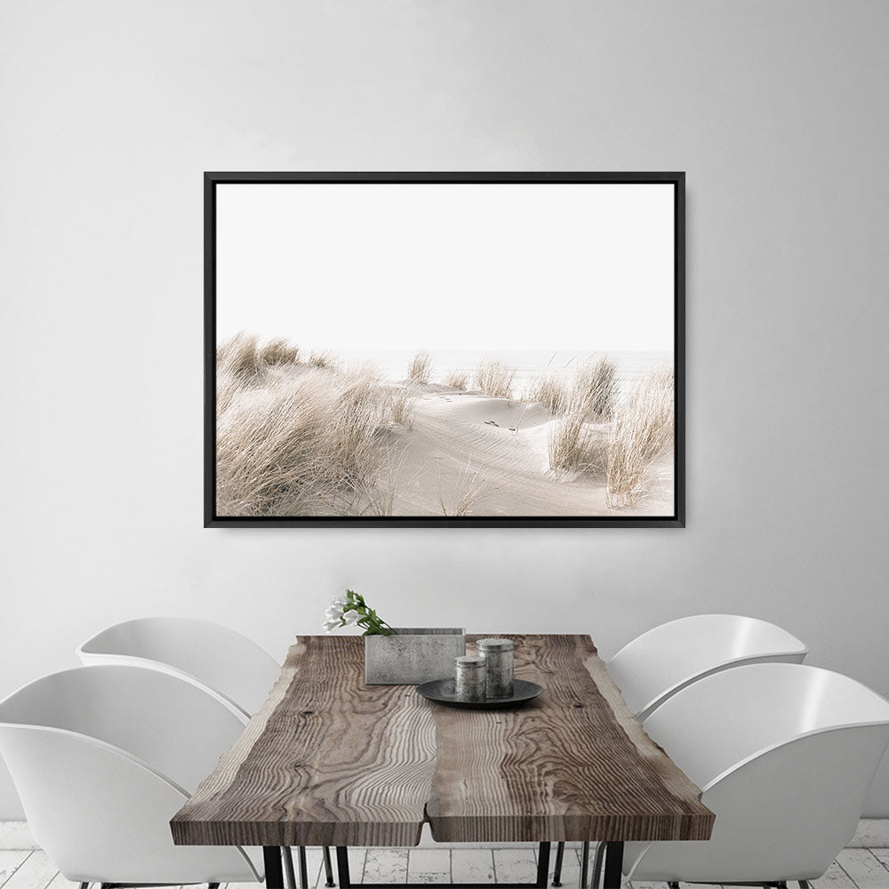 Shop Beach Sand Dunes II Photo Canvas Print a coastal themed photography framed stretched canvas print from The Print Emporium wall artwork collection - Buy Australian made prints for the home and your interior decor space, TPE-1056-CA-35X46-NF