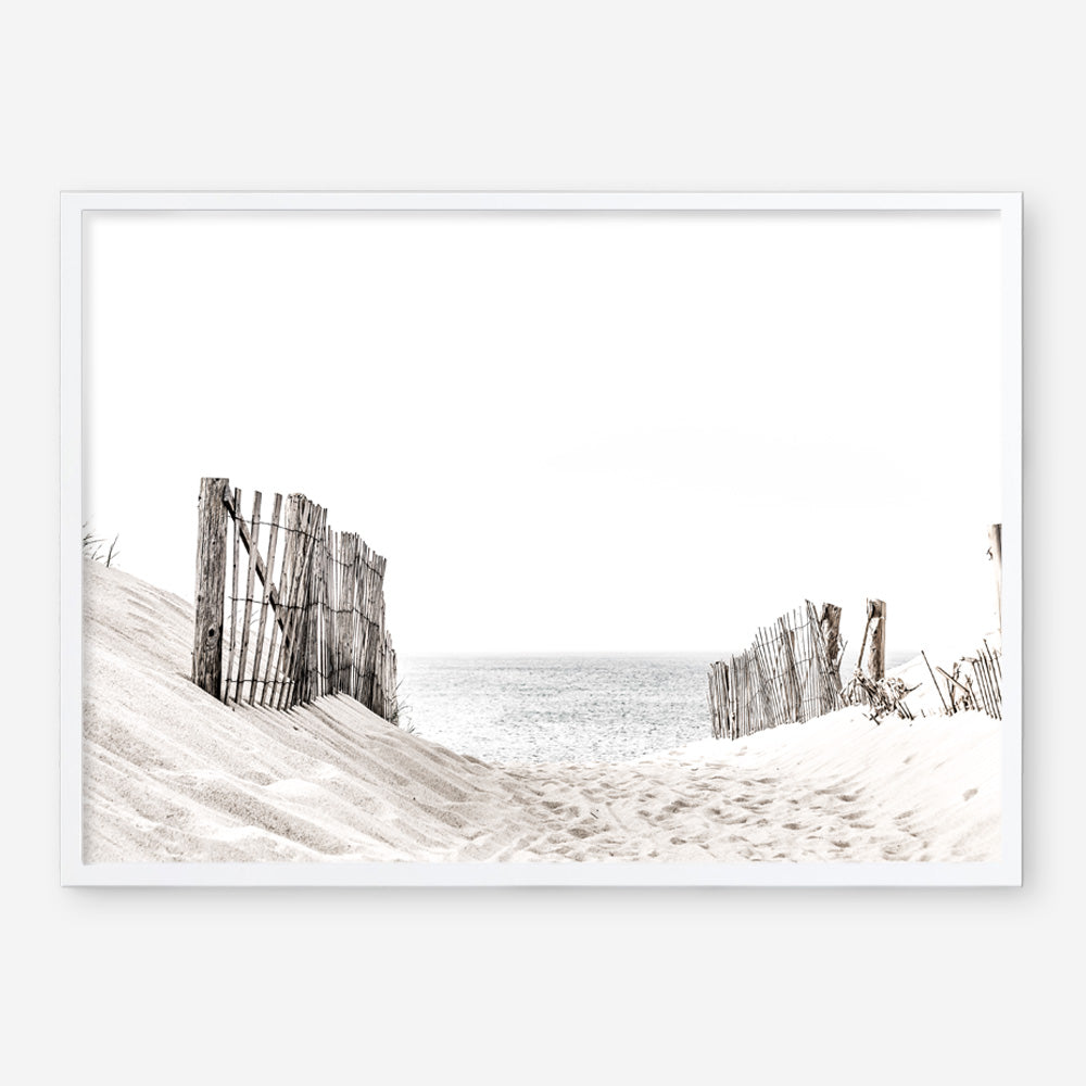 Shop Beach Sand Dunes Photo Art Print a coastal themed photography wall art print from The Print Emporium wall artwork collection - Buy Australian made fine art poster and framed prints for the home and your interior decor, TPE-806-AP