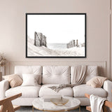 Shop Beach Sand Dunes Photo Canvas Print a coastal themed photography framed stretched canvas print from The Print Emporium wall artwork collection - Buy Australian made prints for the home and your interior decor space, TPE-806-CA-35X46-NF