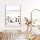 Shop Beach Stairs Photo Art Print a coastal themed photography wall art print from The Print Emporium wall artwork collection - Buy Australian made fine art poster and framed prints for the home and your interior decor, TPE-786-AP