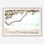 Shop Beach Swing I Photo Art Print a coastal themed photography wall art print from The Print Emporium wall artwork collection - Buy Australian made fine art poster and framed prints for the home and your interior decor, TPE-522-AP