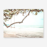 Shop Beach Swing I Photo Art Print a coastal themed photography wall art print from The Print Emporium wall artwork collection - Buy Australian made fine art poster and framed prints for the home and your interior decor, TPE-522-AP