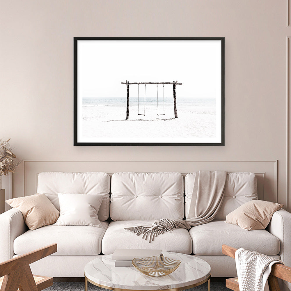 Buy Beach Swing II Photo Art Print | The Print Emporium®