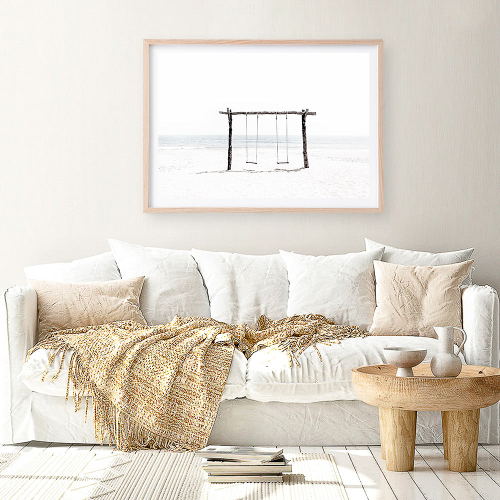 Buy Beach Swing II Photo Art Print | The Print Emporium®