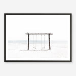 Shop Beach Swing II Photo Art Print a coastal themed photography wall art print from The Print Emporium wall artwork collection - Buy Australian made fine art poster and framed prints for the home and your interior decor, TPE-780-AP