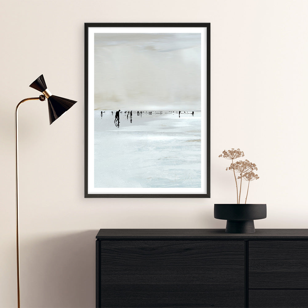 Shop Beachy Art Print a painted abstract themed wall art print from The Print Emporium wall artwork collection - Buy Australian made fine art painting style poster and framed prints for the home and your interior decor room, TPE-DH-009-AP