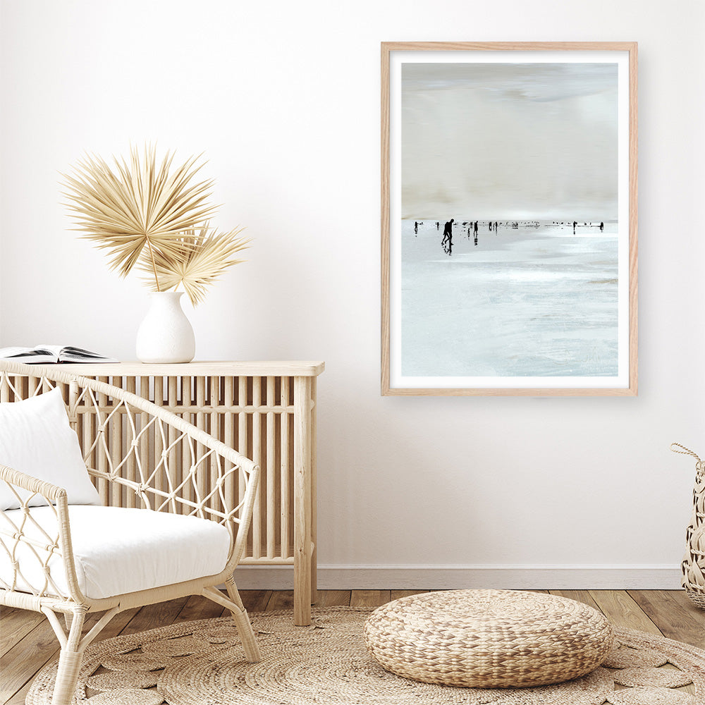 Shop Beachy Art Print a painted abstract themed wall art print from The Print Emporium wall artwork collection - Buy Australian made fine art painting style poster and framed prints for the home and your interior decor room, TPE-DH-009-AP