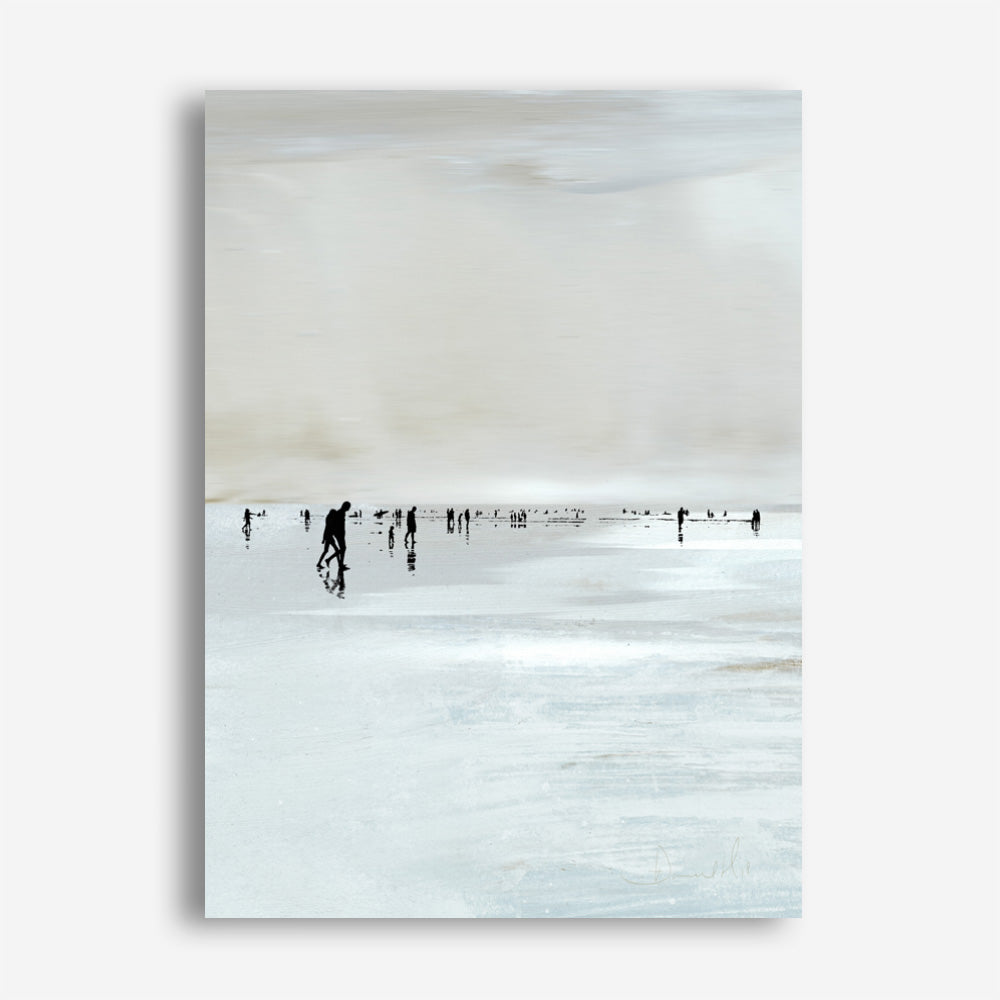 Shop Beachy Canvas Print a painted abstract themed framed canvas wall art print from The Print Emporium artwork collection - Buy Australian made fine art painting style stretched canvas prints for the home and your interior decor space, TPE-DH-009-CA-35X46-NF