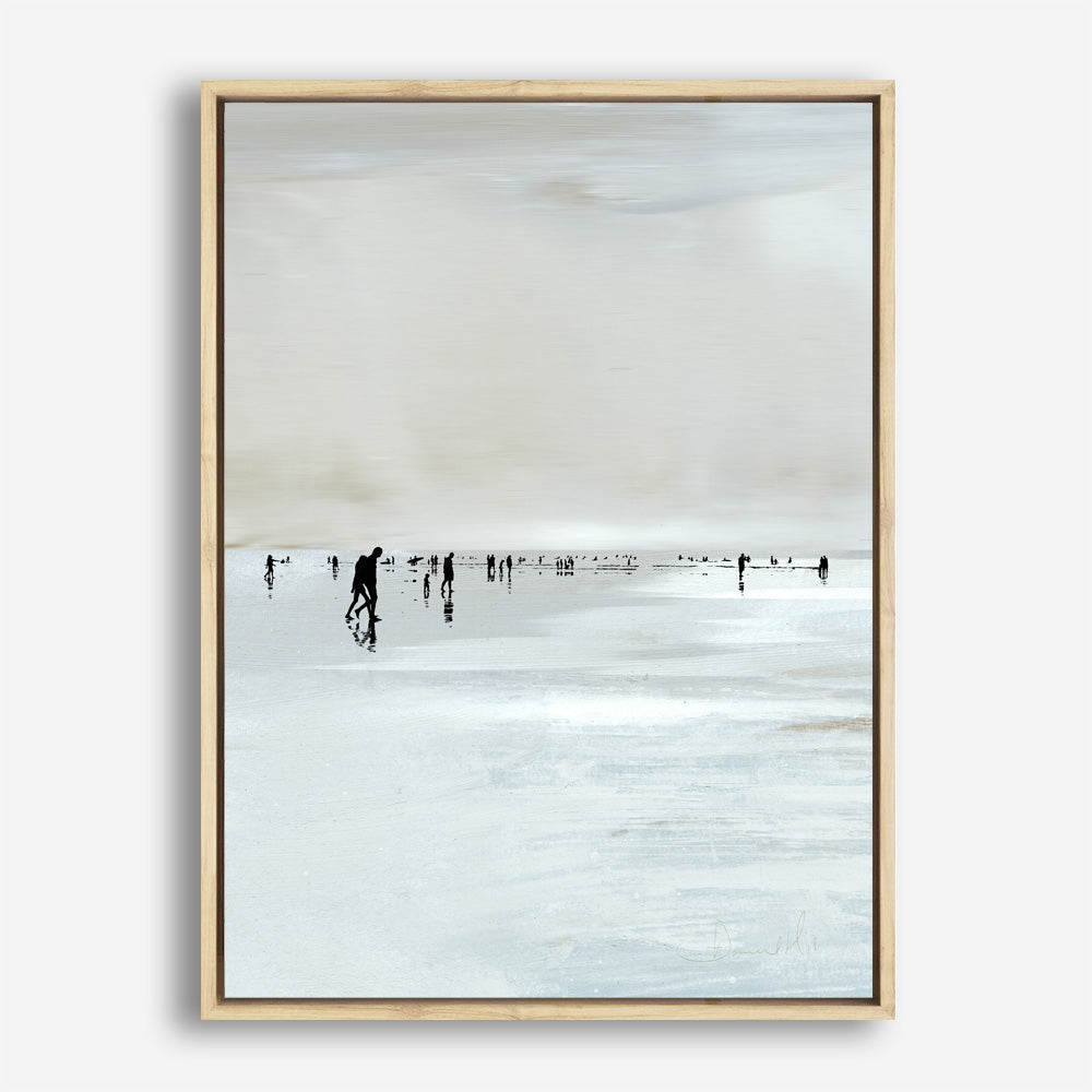 Shop Beachy Canvas Print a painted abstract themed framed canvas wall art print from The Print Emporium artwork collection - Buy Australian made fine art painting style stretched canvas prints for the home and your interior decor space, TPE-DH-009-CA-35X46-NF