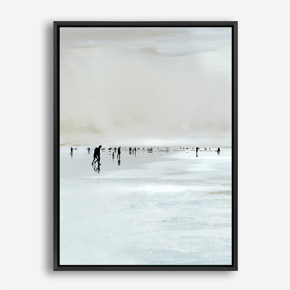Shop Beachy Canvas Print a painted abstract themed framed canvas wall art print from The Print Emporium artwork collection - Buy Australian made fine art painting style stretched canvas prints for the home and your interior decor space, TPE-DH-009-CA-35X46-NF