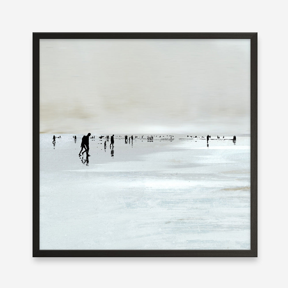 Shop Beachy (Square) Art Print a painted abstract themed wall art print from The Print Emporium wall artwork collection - Buy Australian made fine art painting style poster and framed prints for the home and your interior decor room, TPE-DH-239-AP