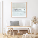 Shop Beachy (Square) Art Print a painted abstract themed wall art print from The Print Emporium wall artwork collection - Buy Australian made fine art painting style poster and framed prints for the home and your interior decor room, TPE-DH-239-AP