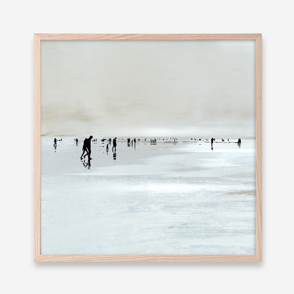 Shop Beachy (Square) Art Print a painted abstract themed wall art print from The Print Emporium wall artwork collection - Buy Australian made fine art painting style poster and framed prints for the home and your interior decor room, TPE-DH-239-AP
