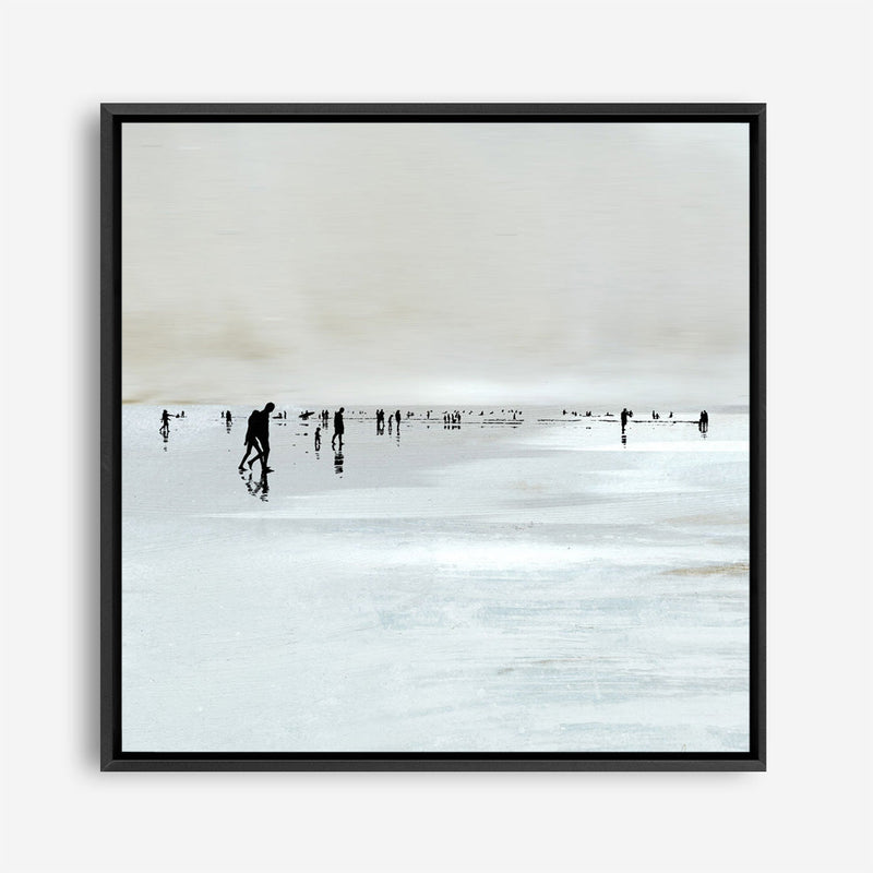 Shop Beachy (Square) Canvas Print a painted abstract themed framed canvas wall art print from The Print Emporium artwork collection - Buy Australian made fine art painting style stretched canvas prints for the home and your interior decor space, TPE-DH-239-CA-40X40-NF