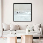 Shop Beachy (Square) Canvas Print a painted abstract themed framed canvas wall art print from The Print Emporium artwork collection - Buy Australian made fine art painting style stretched canvas prints for the home and your interior decor space, TPE-DH-239-CA-40X40-NF