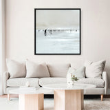 Shop Beachy (Square) Canvas Print a painted abstract themed framed canvas wall art print from The Print Emporium artwork collection - Buy Australian made fine art painting style stretched canvas prints for the home and your interior decor space, TPE-DH-239-CA-40X40-NF
