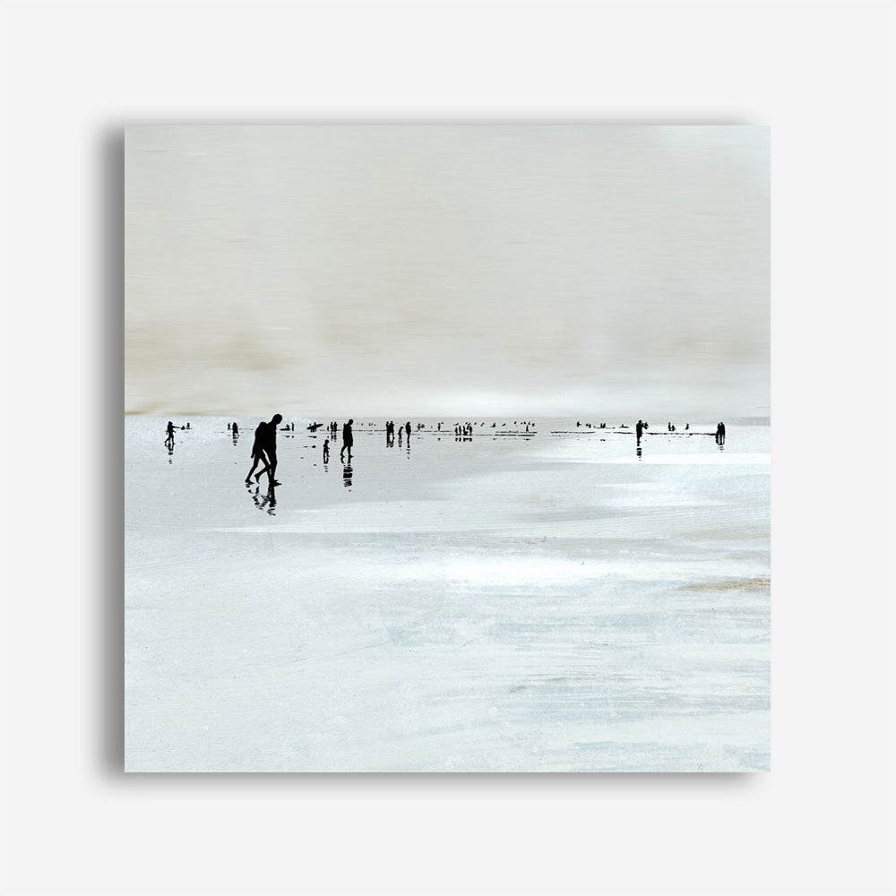 Shop Beachy (Square) Canvas Print a painted abstract themed framed canvas wall art print from The Print Emporium artwork collection - Buy Australian made fine art painting style stretched canvas prints for the home and your interior decor space, TPE-DH-239-CA-40X40-NF