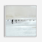 Shop Beachy (Square) Canvas Print a painted abstract themed framed canvas wall art print from The Print Emporium artwork collection - Buy Australian made fine art painting style stretched canvas prints for the home and your interior decor space, TPE-DH-239-CA-40X40-NF