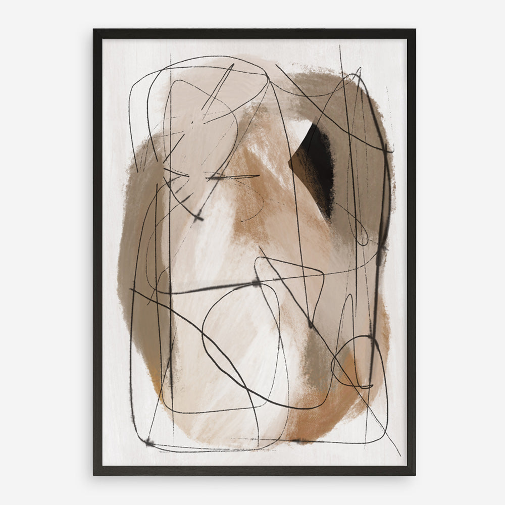 Shop Beauty Art Print a painted abstract themed wall art print from The Print Emporium wall artwork collection - Buy Australian made fine art painting style poster and framed prints for the home and your interior decor room, TPE-DH-010-AP