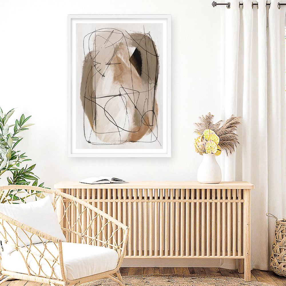 Shop Beauty Art Print a painted abstract themed wall art print from The Print Emporium wall artwork collection - Buy Australian made fine art painting style poster and framed prints for the home and your interior decor room, TPE-DH-010-AP