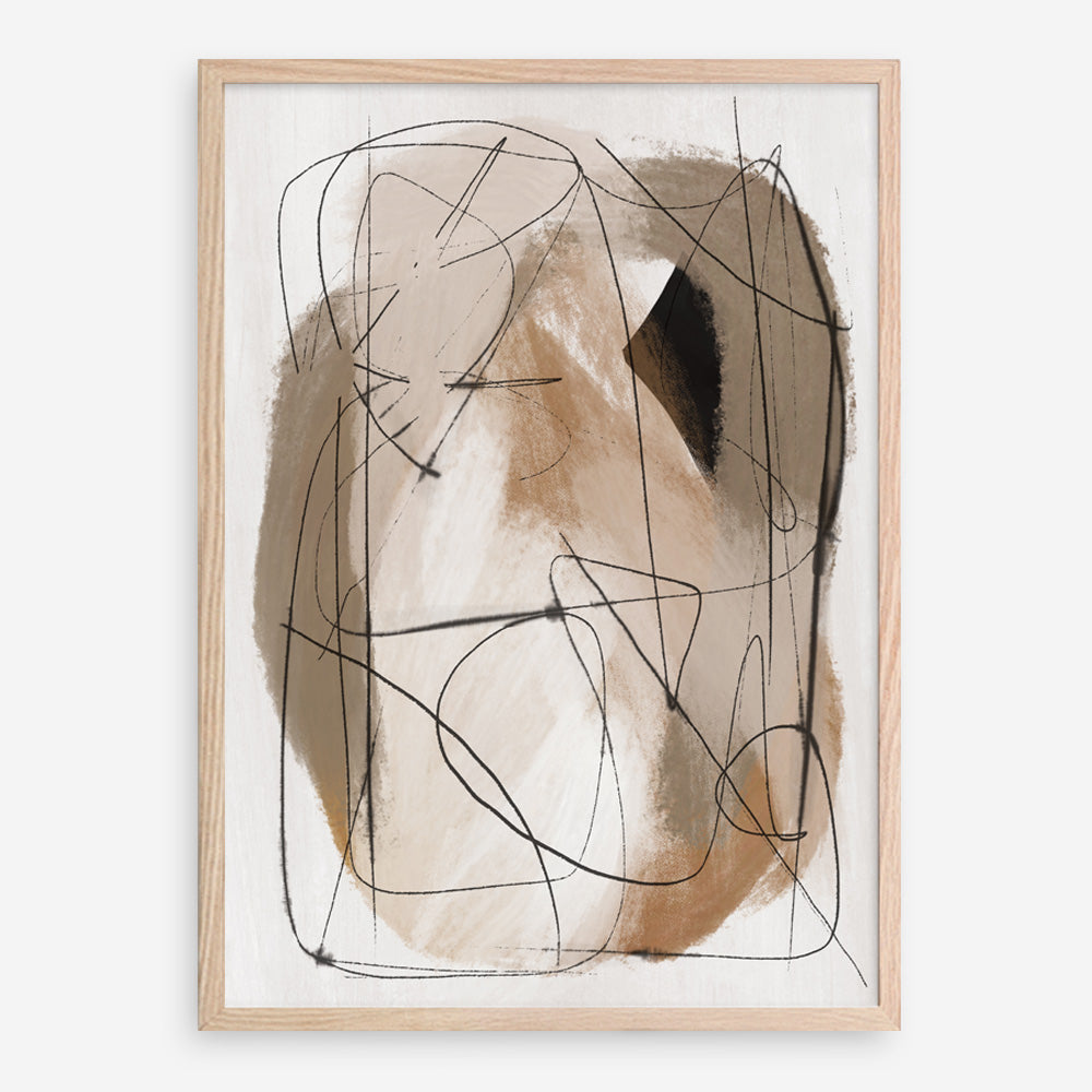 Shop Beauty Art Print a painted abstract themed wall art print from The Print Emporium wall artwork collection - Buy Australian made fine art painting style poster and framed prints for the home and your interior decor room, TPE-DH-010-AP