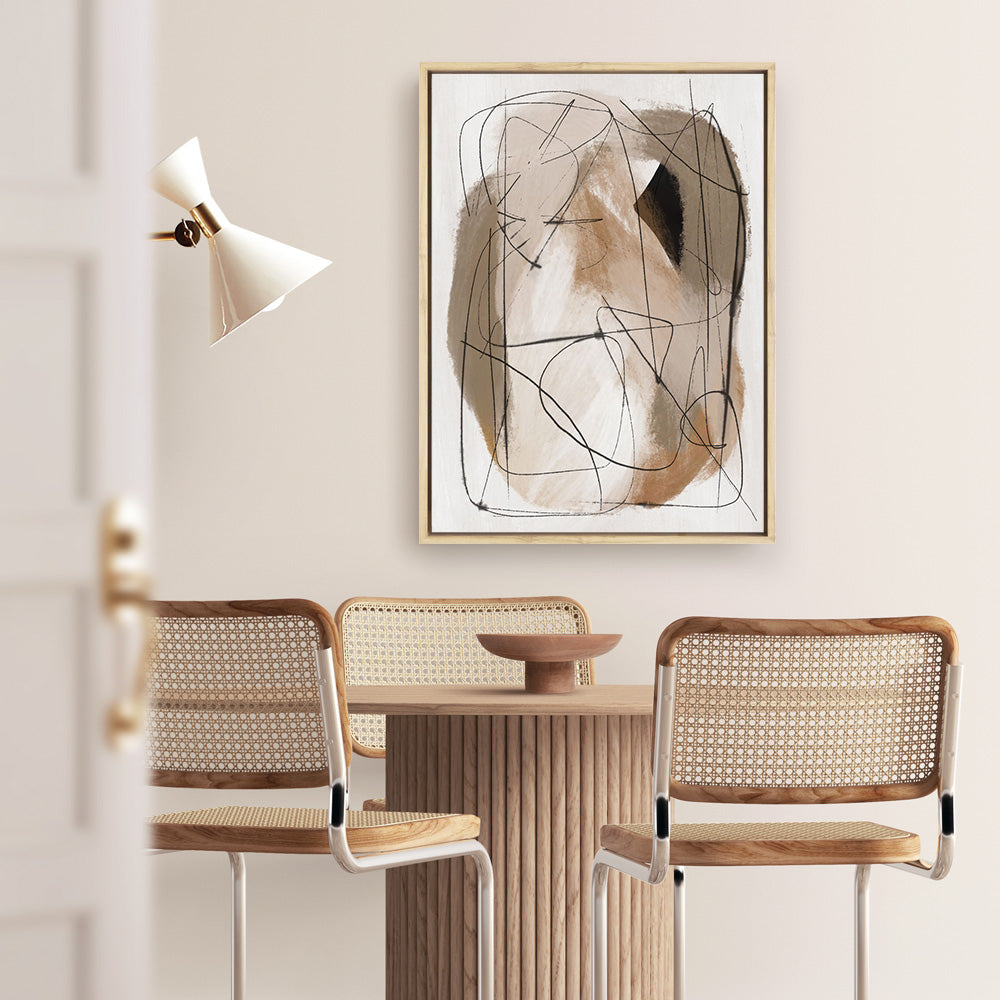 Shop Beauty Canvas Print a painted abstract themed framed canvas wall art print from The Print Emporium artwork collection - Buy Australian made fine art painting style stretched canvas prints for the home and your interior decor space, TPE-DH-010-CA-35X46-NF