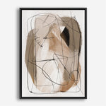 Shop Beauty Canvas Print a painted abstract themed framed canvas wall art print from The Print Emporium artwork collection - Buy Australian made fine art painting style stretched canvas prints for the home and your interior decor space, TPE-DH-010-CA-35X46-NF