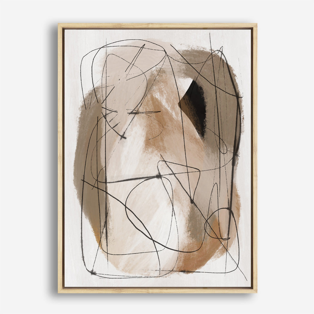 Shop Beauty Canvas Print a painted abstract themed framed canvas wall art print from The Print Emporium artwork collection - Buy Australian made fine art painting style stretched canvas prints for the home and your interior decor space, TPE-DH-010-CA-35X46-NF