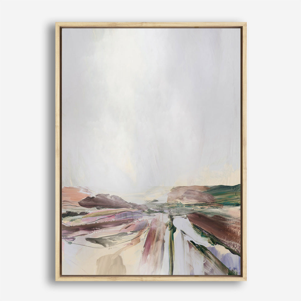 Shop Beauty Land Canvas Print a painted abstract themed framed canvas wall art print from The Print Emporium artwork collection - Buy Australian made fine art painting style stretched canvas prints for the home and your interior decor space, TPE-DH-337-CA-35X46-NF