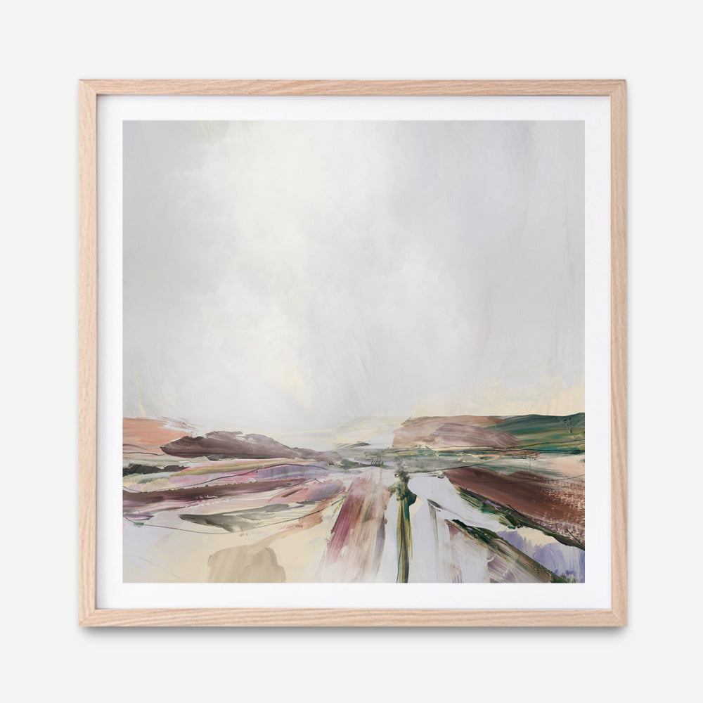 Shop Beauty Land (Square) Art Print a painted abstract themed wall art print from The Print Emporium wall artwork collection - Buy Australian made fine art painting style poster and framed prints for the home and your interior decor room, TPE-DH-147-AP