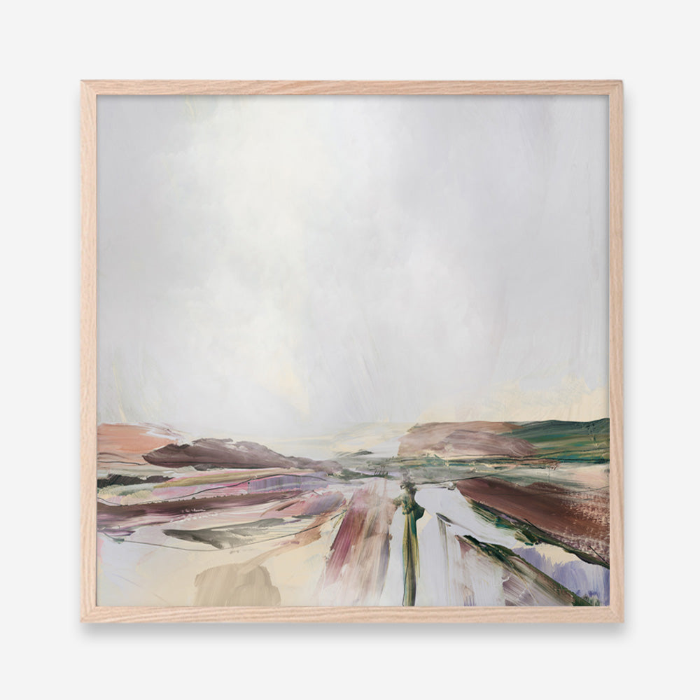 Shop Beauty Land (Square) Art Print a painted abstract themed wall art print from The Print Emporium wall artwork collection - Buy Australian made fine art painting style poster and framed prints for the home and your interior decor room, TPE-DH-147-AP