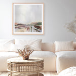 Shop Beauty Land (Square) Art Print a painted abstract themed wall art print from The Print Emporium wall artwork collection - Buy Australian made fine art painting style poster and framed prints for the home and your interior decor room, TPE-DH-147-AP