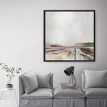 Shop Beauty Land (Square) Canvas Print a painted abstract themed framed canvas wall art print from The Print Emporium artwork collection - Buy Australian made fine art painting style stretched canvas prints for the home and your interior decor space, TPE-DH-147-CA-40X40-NF