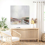 Shop Beauty Land (Square) Canvas Print a painted abstract themed framed canvas wall art print from The Print Emporium artwork collection - Buy Australian made fine art painting style stretched canvas prints for the home and your interior decor space, TPE-DH-147-CA-40X40-NF