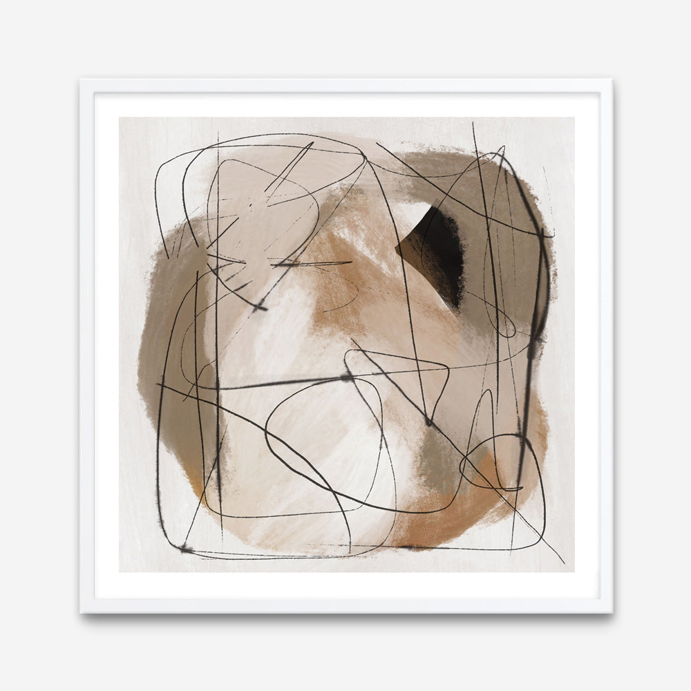 Shop Beauty (Square) Art Print a painted abstract themed wall art print from The Print Emporium wall artwork collection - Buy Australian made fine art painting style poster and framed prints for the home and your interior decor room, TPE-DH-240-AP