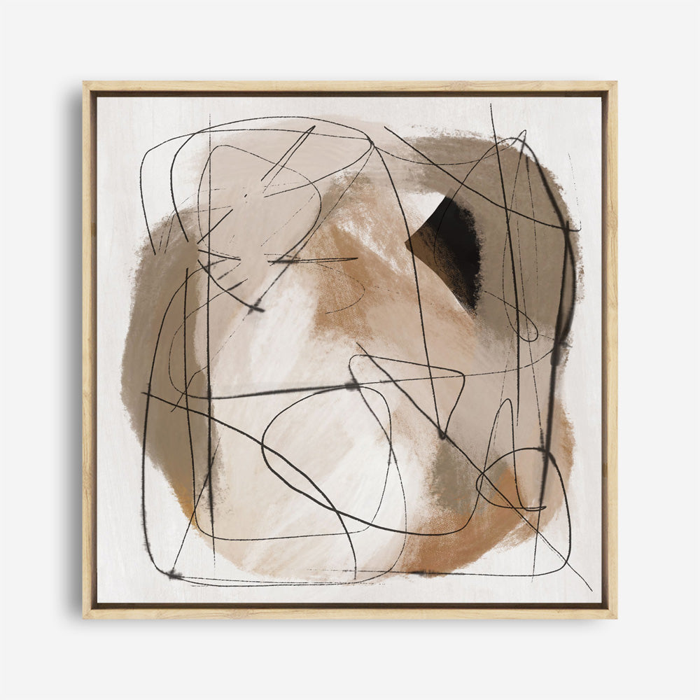 Shop Beauty (Square) Canvas Print a painted abstract themed framed canvas wall art print from The Print Emporium artwork collection - Buy Australian made fine art painting style stretched canvas prints for the home and your interior decor space, TPE-DH-240-CA-40X40-NF