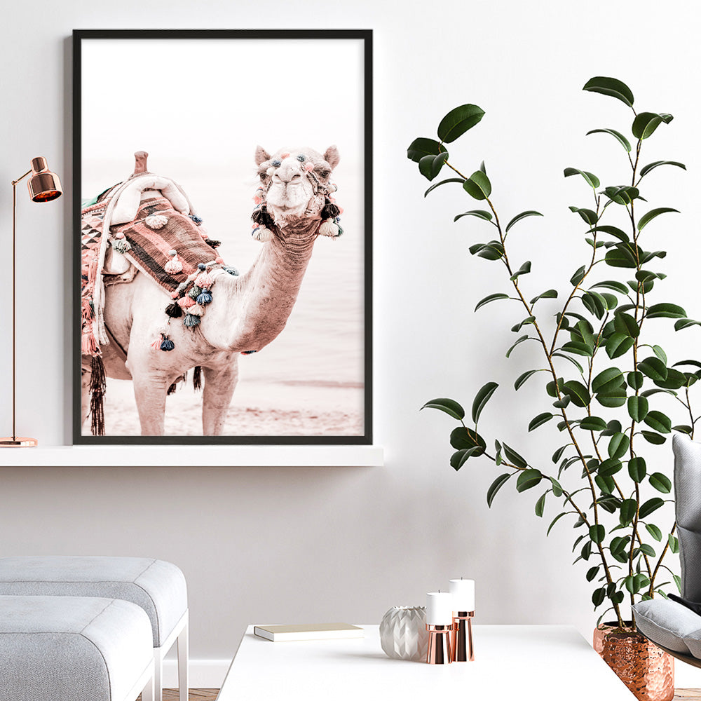 Buy Bedouin Camel I Photo Art Print | The Print Emporium®