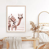 Shop Bedouin Camel I Photo Art Print a Moroccan desert boho themed photography wall art print from The Print Emporium wall artwork collection - Buy Australian made fine art poster and framed prints for the home and your interior decor room, TPE-839-AP