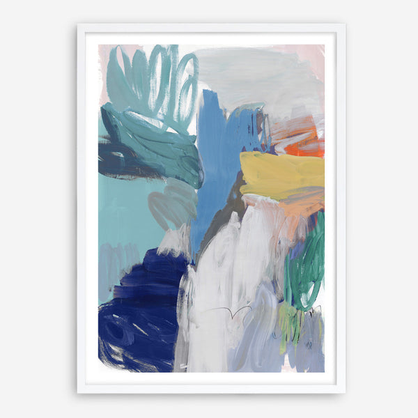 Shop Beguiled I Art Print a painted abstract themed wall art print from The Print Emporium wall artwork collection - Buy Australian made fine art painting style poster and framed prints for the home and your interior decor room, TPE-PC-PI256-AP