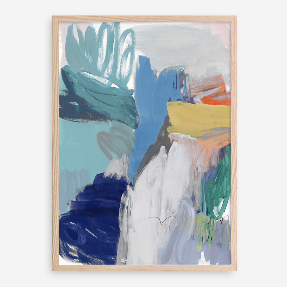 Shop Beguiled I Art Print a painted abstract themed wall art print from The Print Emporium wall artwork collection - Buy Australian made fine art painting style poster and framed prints for the home and your interior decor room, TPE-PC-PI256-AP
