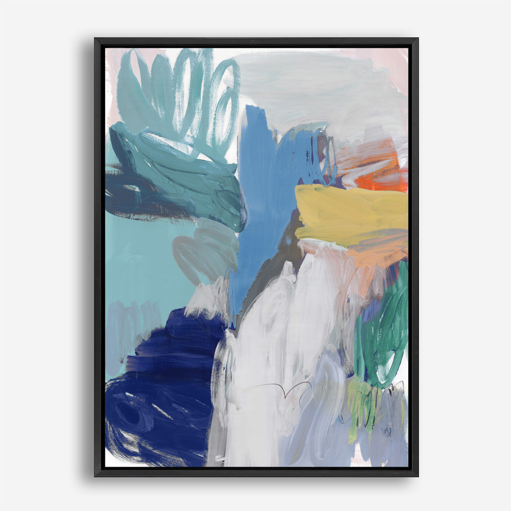 Shop Beguiled I Canvas Print a painted abstract themed framed canvas wall art print from The Print Emporium artwork collection - Buy Australian made fine art painting style stretched canvas prints for the home and your interior decor space, TPE-PC-PI256-CA-35X46-NF